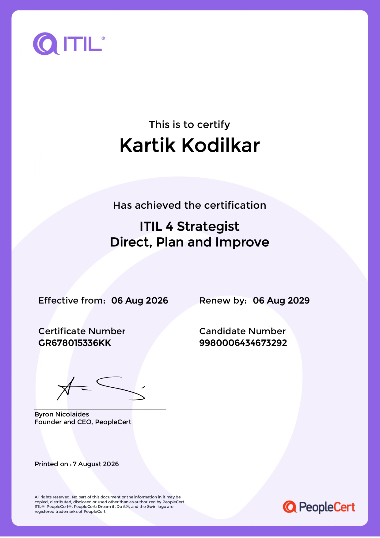 ITIL DPI