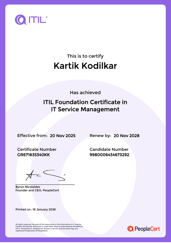 ITIL v4